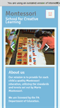 Mobile Screenshot of montessoriscl.com